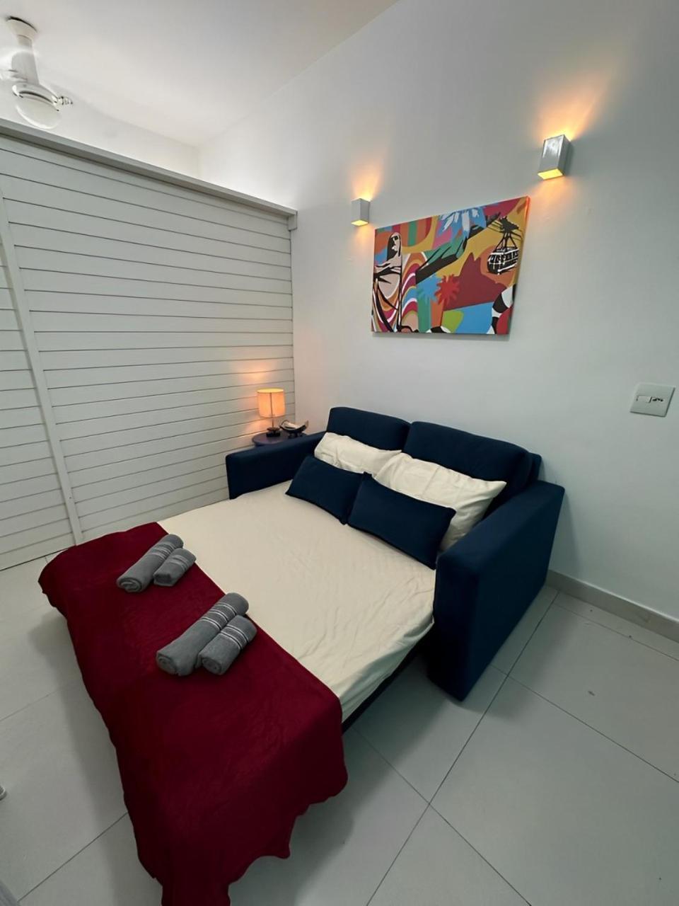 Confortavel Estudio Com Linda Vista Do Mar 리오데자네이루 외부 사진